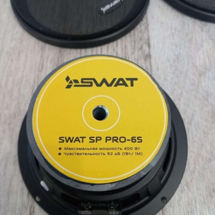 Новые Динамики 16см + сетки swat SP PRO-65