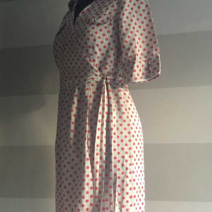 Шёлковое платье xandres 40-42 xs