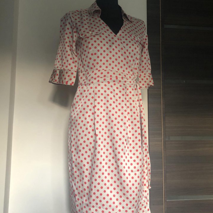 Шёлковое платье xandres 40-42 xs