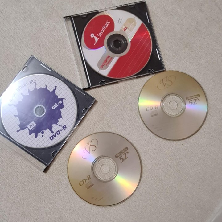 Диски CD-R , DVD-R, DVD-RW