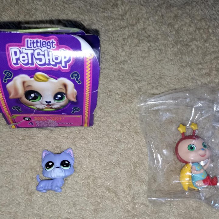 Игрушки Littlest Pet Shop и Magiki Божьи Коровки