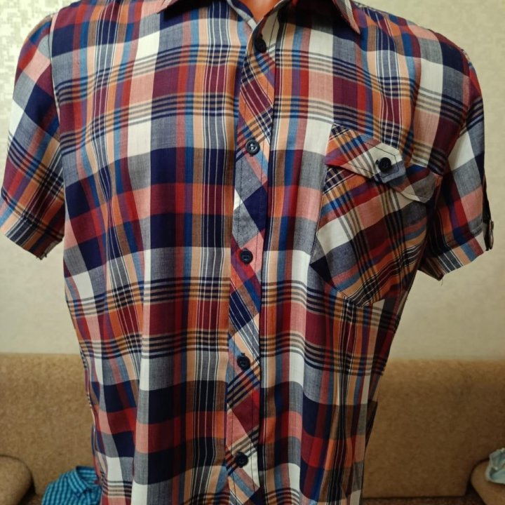Рубашка мужская CBraiconf. Р-р 48-50.