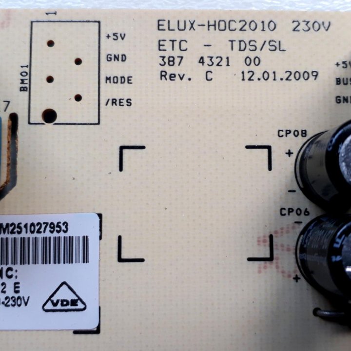 Варочная панель запчасти Electrolux EHS 60210P