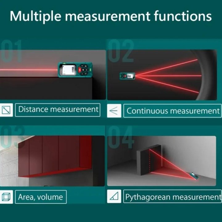 Лазерная рулетка дальномер