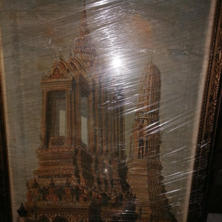 Рама с стеклом 60 на 40 Будда храм