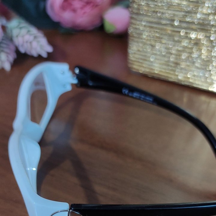 Оправа очки белые