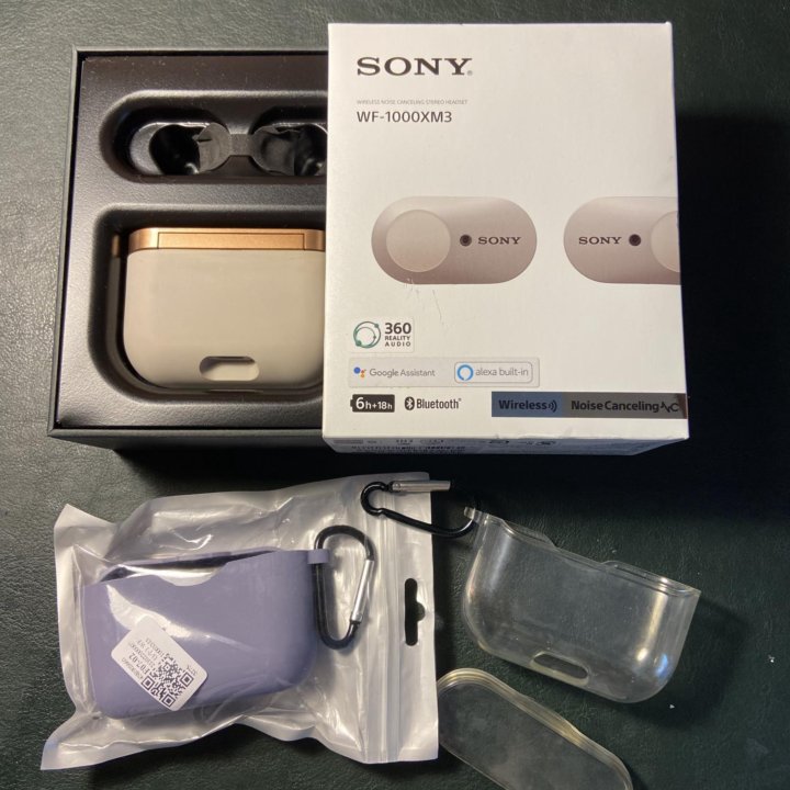 Беспроводные наушники Sony WF-1000xm3