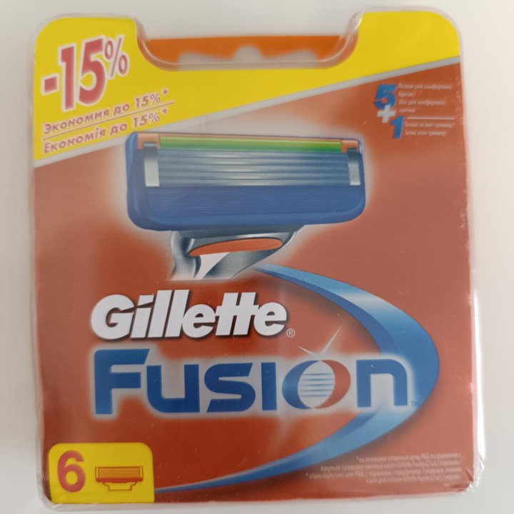 Сменные Кассеты Gillette Fusion 5 Power