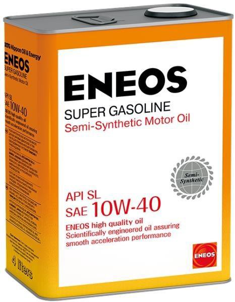 Масло моторное Eneos Super Gasoline 10W40 4л