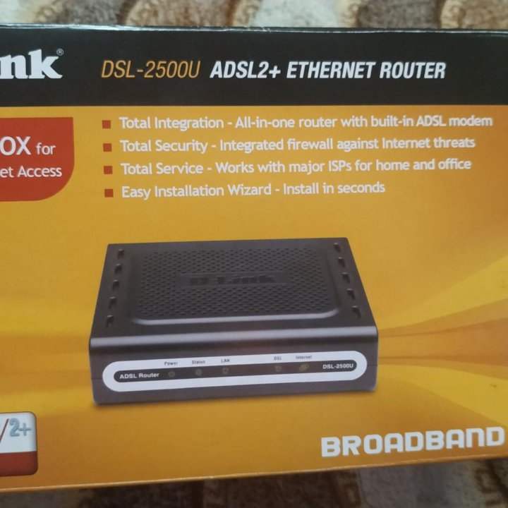 Adsl Модем d link 2500u