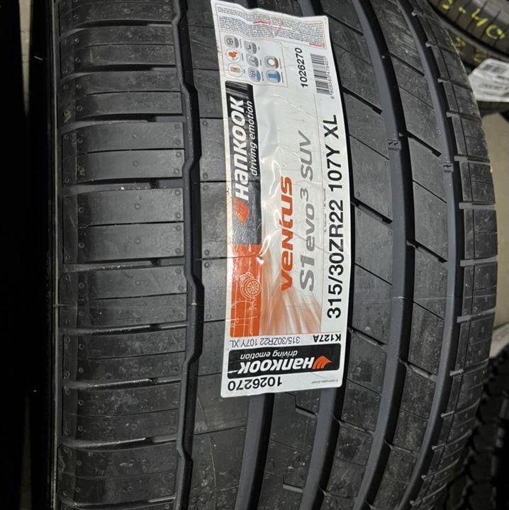 Hankook Ventus S1 Evo 3 K127 315/30 R22 и 275/35 R22