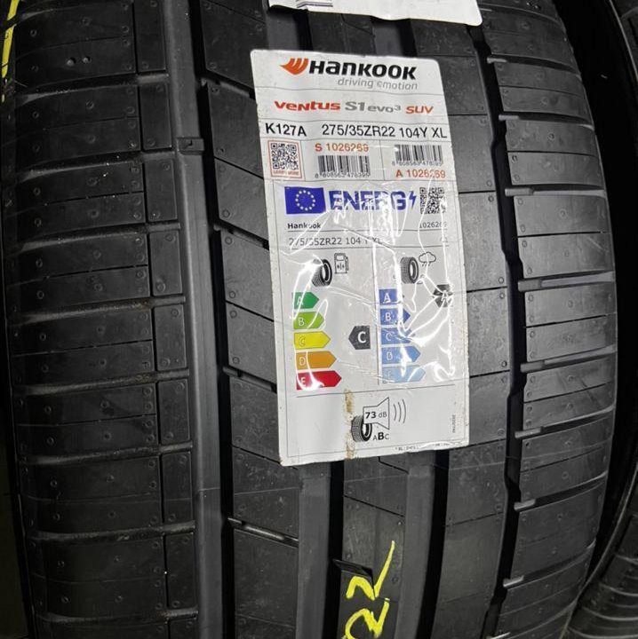 Hankook Ventus S1 Evo 3 K127 315/30 R22 и 275/35 R22