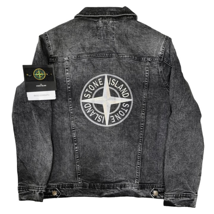 Джинсовая куртка stone island