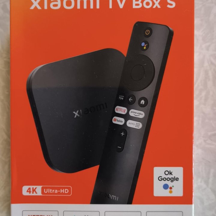 Xiaomi box s 2 android TV новый