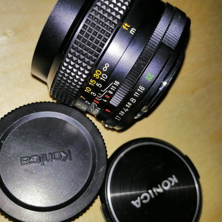 Объектив Konica AT 50mm 1.7