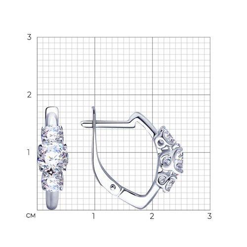 Серьги серебро 925 Арт 354