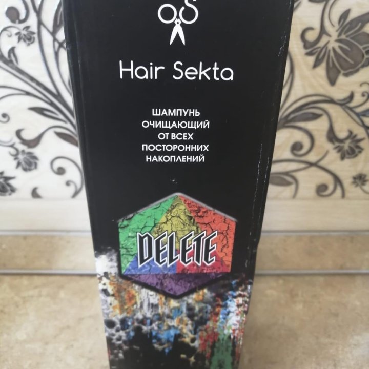 Шампунь глубокой очистки Delete Hair Sekta