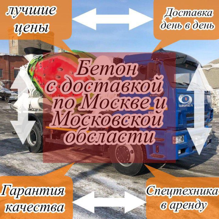 Бетон с доставкой