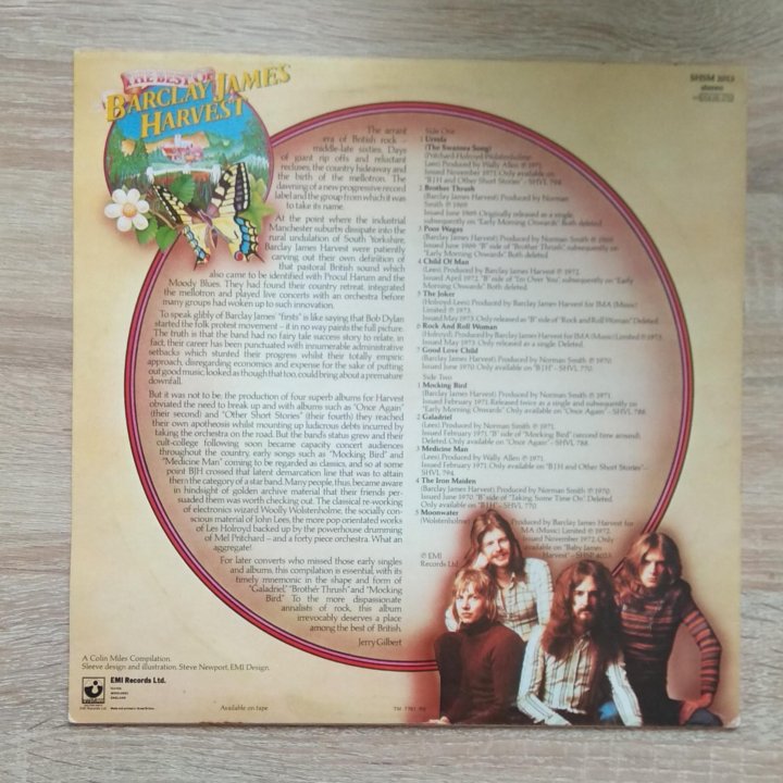 Виниловая пластинка Barclay James Harvest.