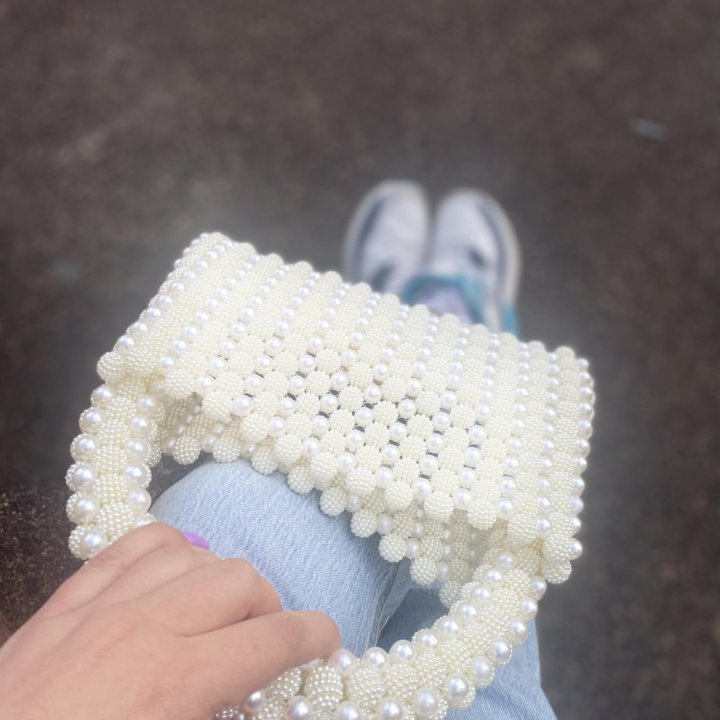 Сумка из бусин