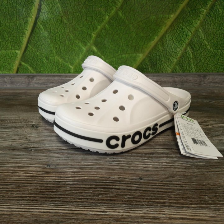 Сабо шлепанцы Crocs p-ры 41-45 белые