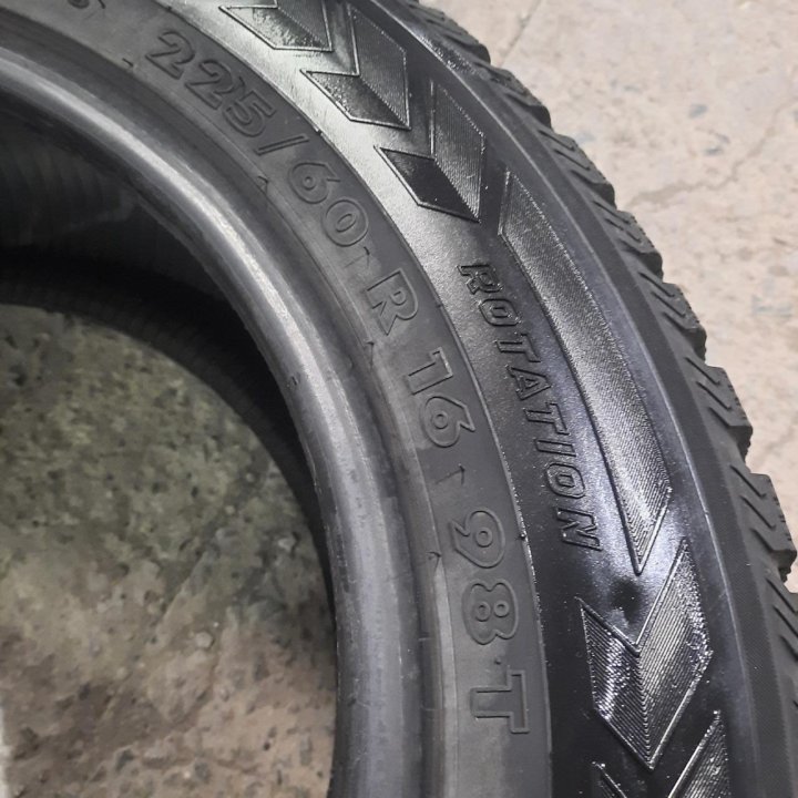 225/60R16 Nokian Hakkapeliitta 2 (Лот №6191)