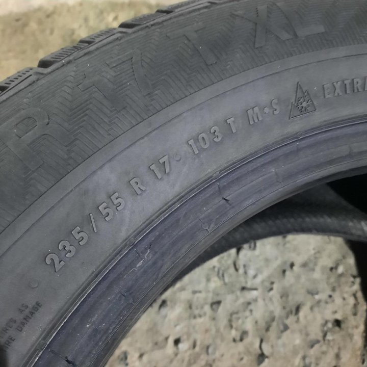 235/55R17 Gislaved NordFrost 100 (Лот №6187)