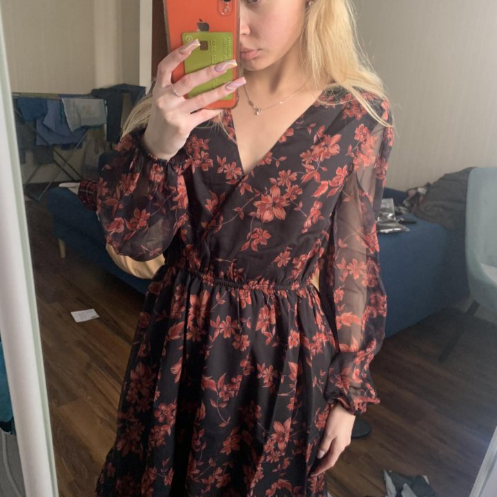 Шифоновое платье