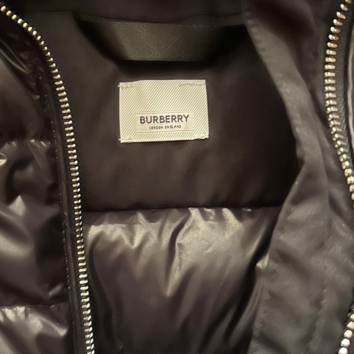 Стильный пуховик burberry оригинал