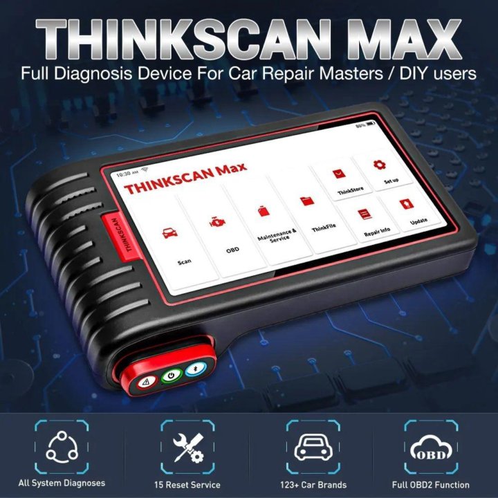 Диагностический Сканер Thinkcar Thinkscan Max OBD2