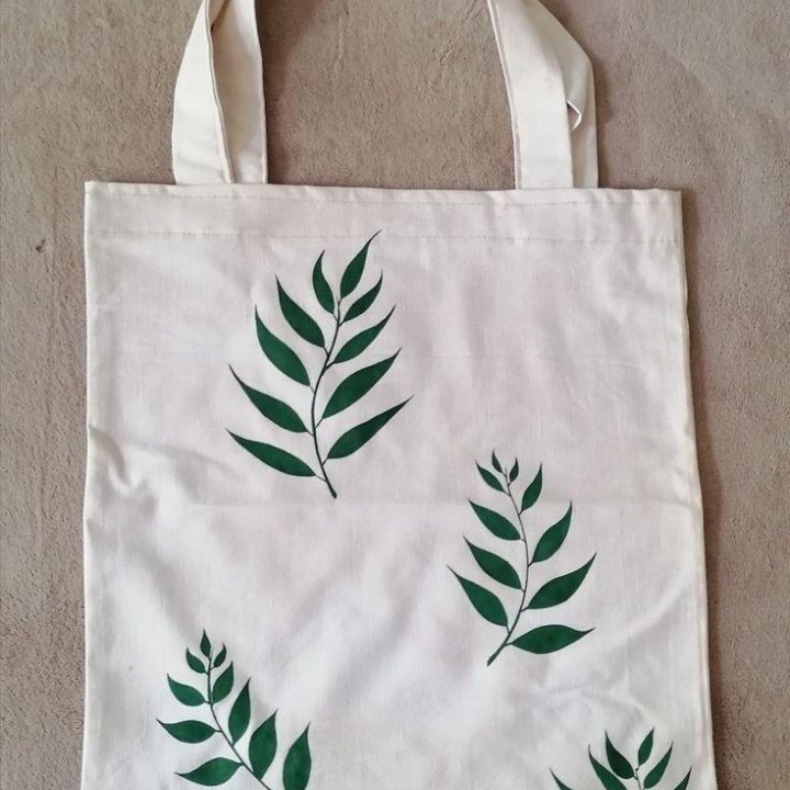 Шопер ручной росписи