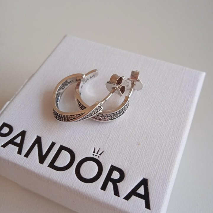 Серьги Pandora Оригинал