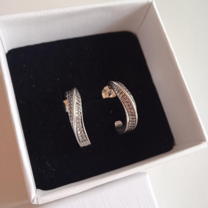 Серьги Pandora Оригинал