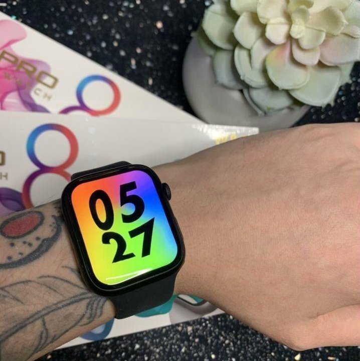 Часы apple watch 8 x8 pro блэк