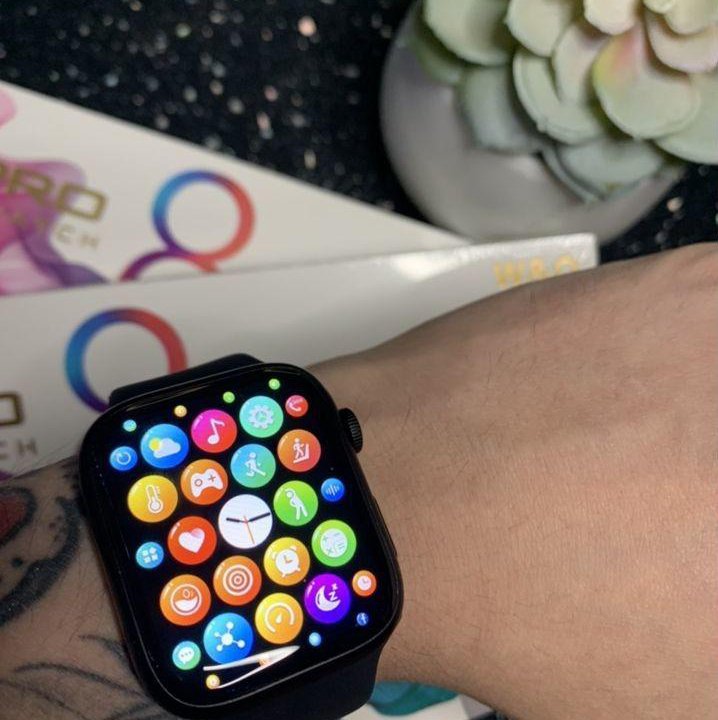 Часы apple watch 8 x8 pro блэк