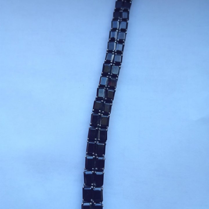 Браслет серебряный.