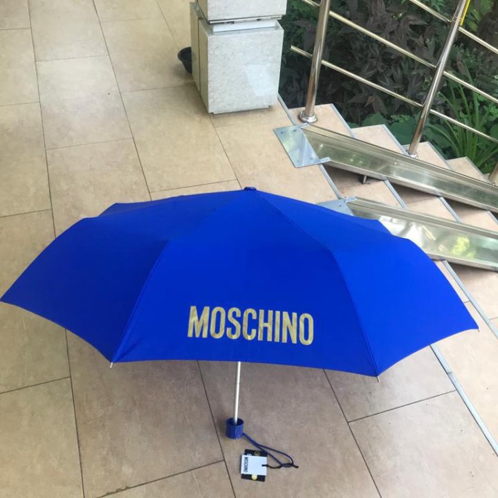 Зонт MOSCHINO новый. Механика. Оригинал