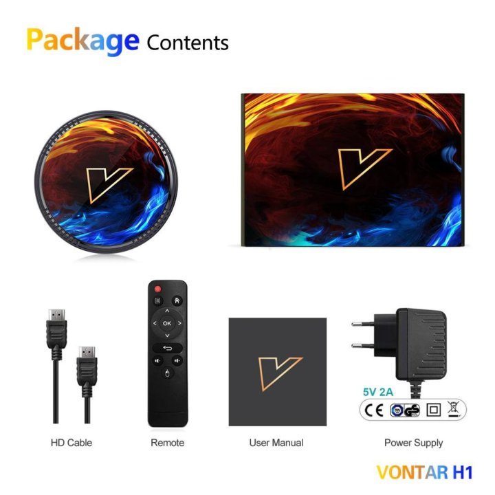 Настроенная приставка vontar H618 iptv smart TV