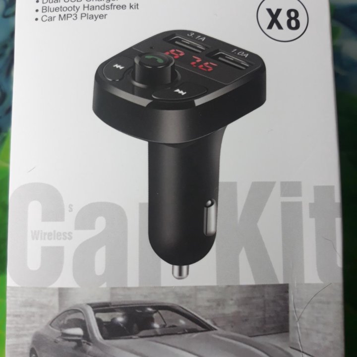 Автомобильный FM модулятор Bluetooth SD+USB