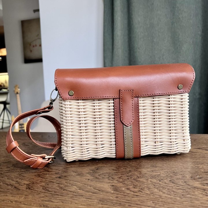 Плетеная сумка