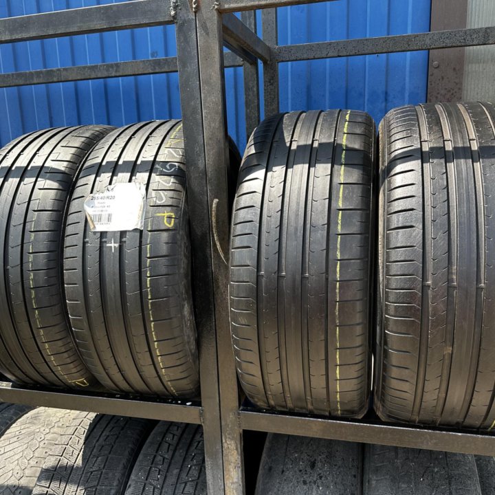 Комплект бу летних шин 255/40/20 Pirelli PZ4