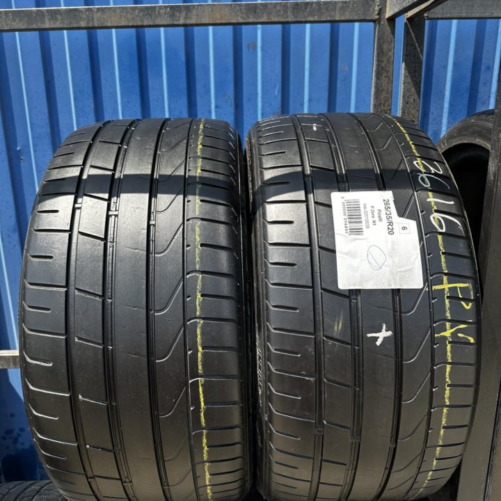 Комплект бу летних шин 265/35/20 Pirelli PZero