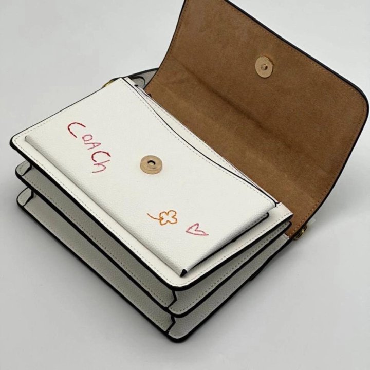 Сумка COACH кожаная