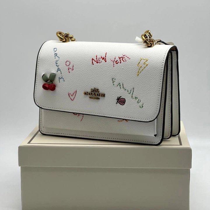 Сумка COACH кожаная