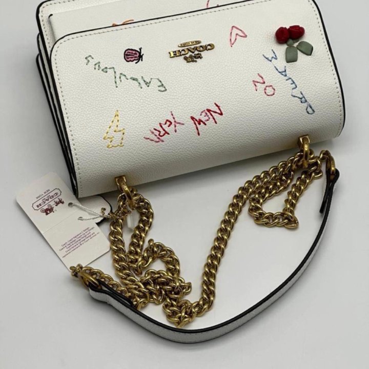 Сумка COACH кожаная