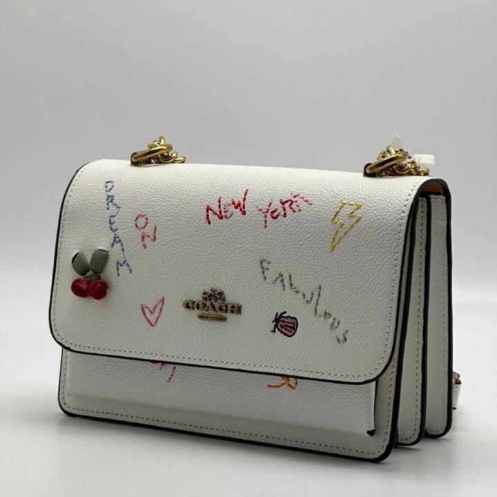 Сумка COACH кожаная