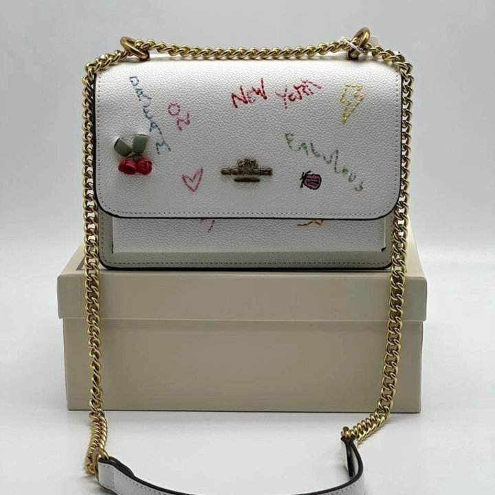 Сумка COACH кожаная