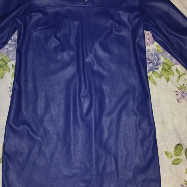 Кожаное платье