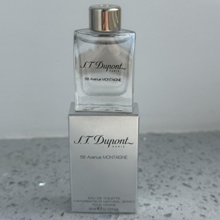 Мужские духи 58 Avenue Montaigne S.T. Dupont 5 мл