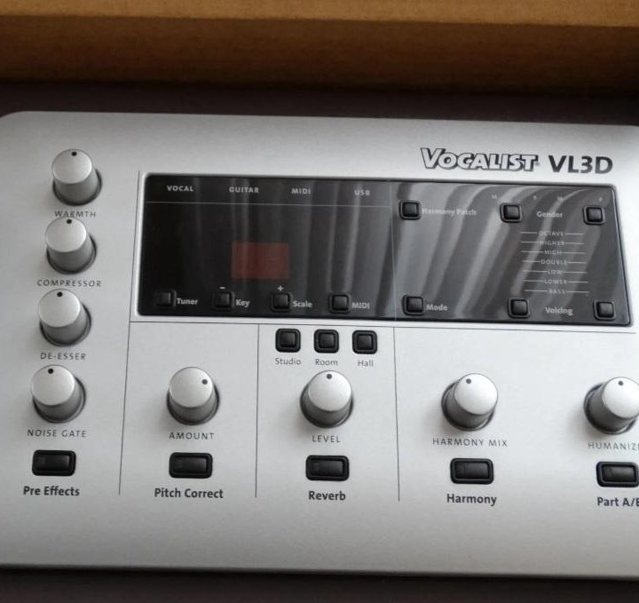 Вокальный процессор digitech vocalist VL3D